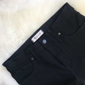 NWOT Madewell 9" High Riser Skinny Jean in Black